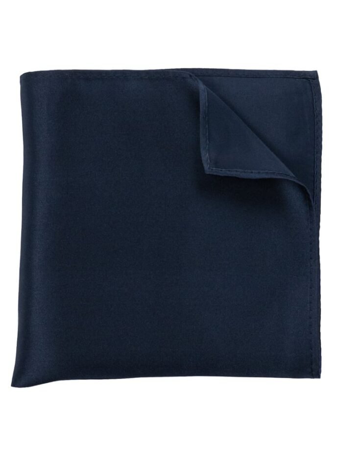 Lenço Liso Azul Marinho