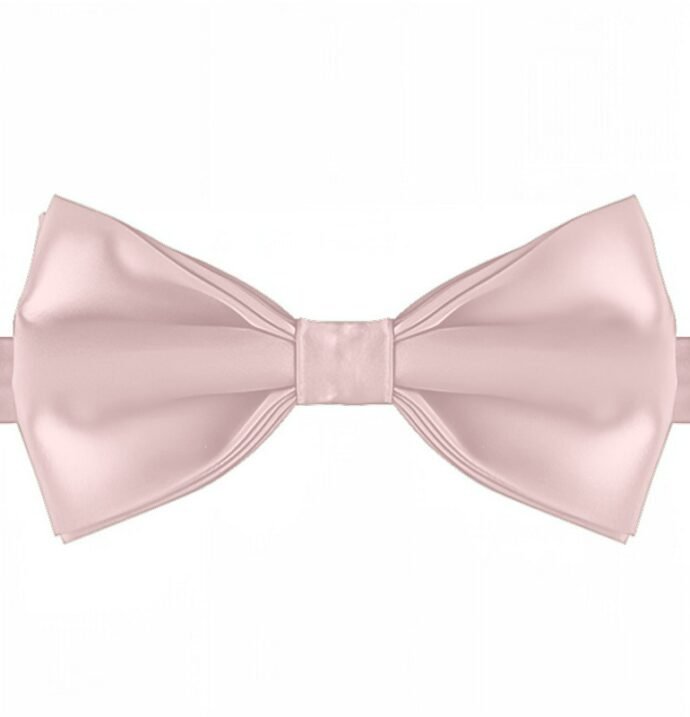 Gravata Borboleta Rosa Bebe