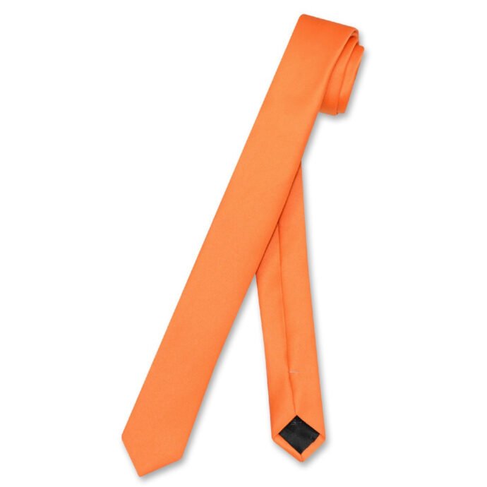 Gravata Lisa Slim Laranja
