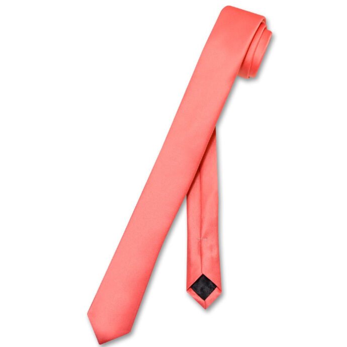 Gravata Lisa Slim Coral