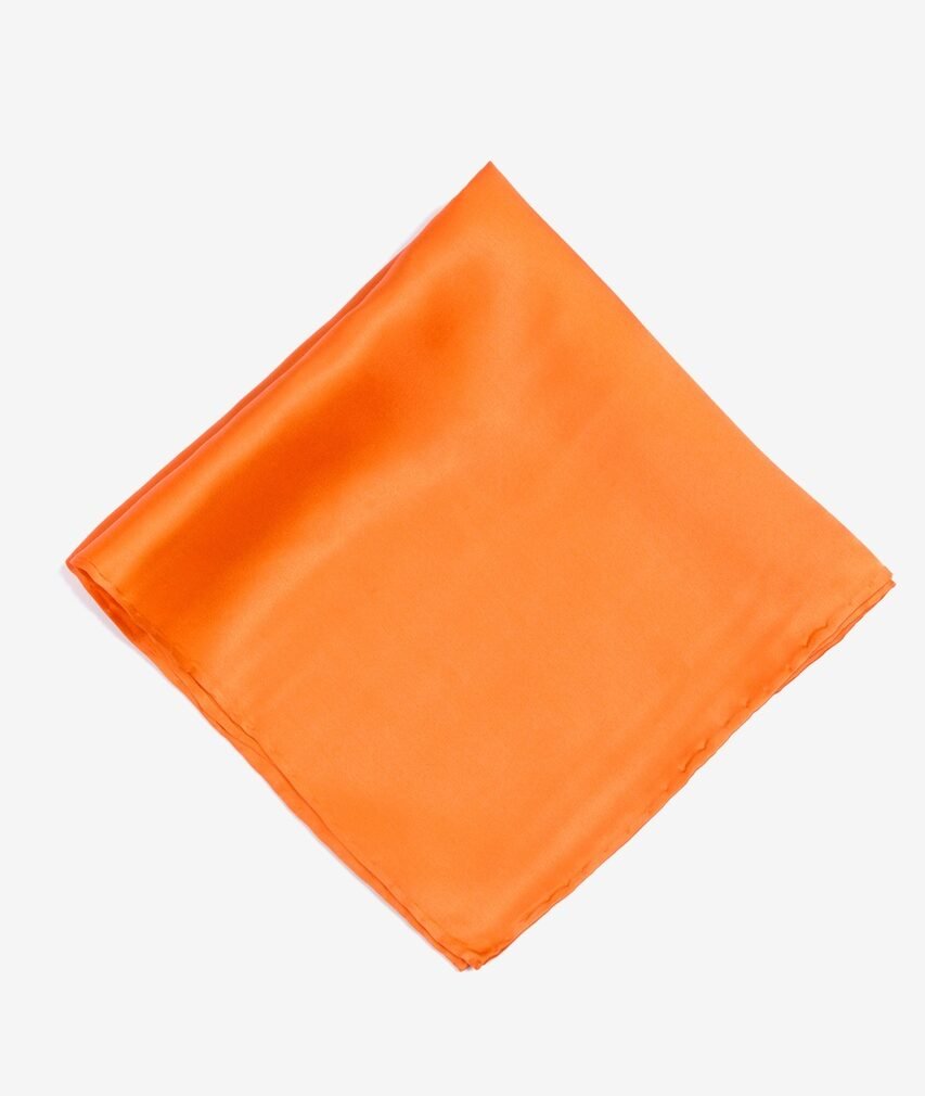 Lenço Liso Laranja